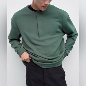 LULULEMON | Men’s Softstreme Oversized-Fit Long-Sleeve Henley - Dark Forest - 2X